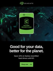 Email Inspiration from Seagate Technology