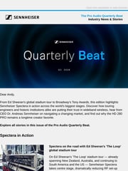Email Inspiration from Sennheiser