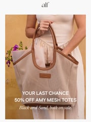 Email Inspiration from Sophie from Alf the Label