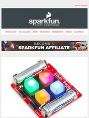 Email Inspiration from SparkFun Electronics