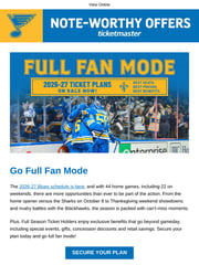 Email Inspiration from St. Louis Blues