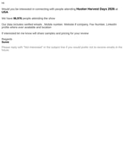 Email Inspiration from Susie Willingham