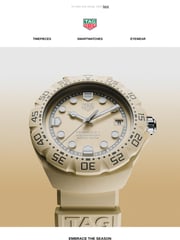 Email Inspiration from TAG Heuer