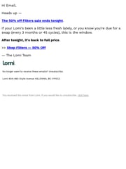 Email Inspiration from Taylor