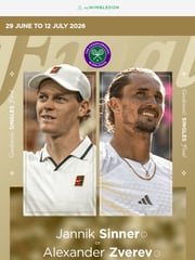 Email Inspiration from The AELTC, Wimbledon