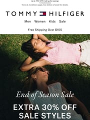 Email Inspiration from Tommy Hilfiger