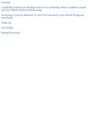 Email Inspiration from Traci Wright