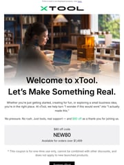 Email Inspiration from xTool