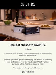 Email Inspiration from ZBiotics