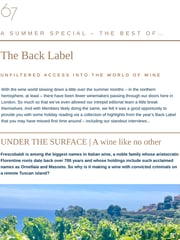 Email Inspiration from 67 Pall Mall