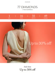 Email Inspiration from 77 Diamonds