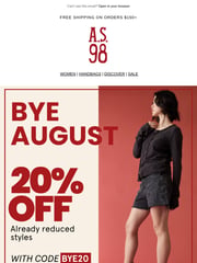 Email Inspiration from A.S.98