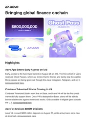 Email Inspiration from Aave