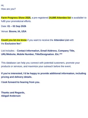 Email Inspiration from Abigail Anderson
