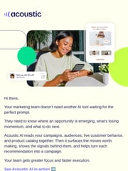 Email Inspiration from Acoustic