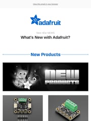 Email Inspiration from Adafruit Industries