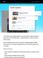 Email Inspiration from Adam from Klue