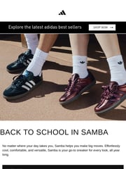 Email Inspiration from adidas