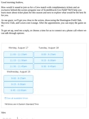 Email Inspiration from Alex Garcia