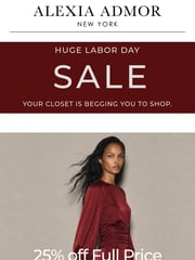 Email Inspiration from Alexia Admor