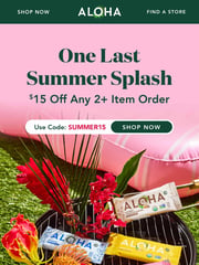 Email Inspiration from ALOHA