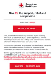 Email Inspiration from American Red Cross