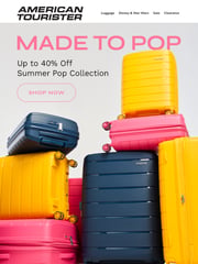 Email Inspiration from American Tourister