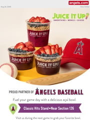 Email Inspiration from Angels.com Partners