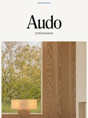 Email Inspiration from Audo Copenhagen