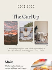 Email Inspiration from Baloo Living