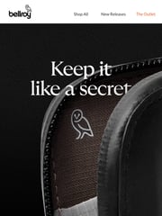 Email Inspiration from Bellroy