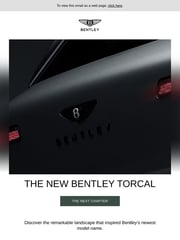 Email Inspiration from Bentley Motors Inc