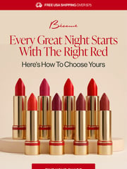 Email Inspiration from Bésame Cosmetics
