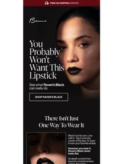 Email Inspiration from Bésame Cosmetics