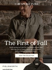 Email Inspiration from Bespoke Post
