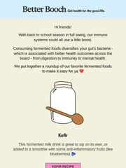 Email Inspiration from Better Booch