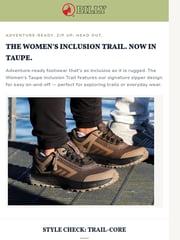 Email Inspiration from BILLY Footwear