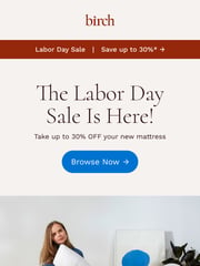 Email Inspiration from Birch