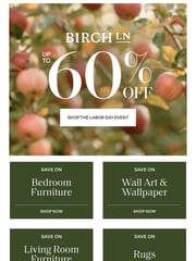 Email Inspiration from Birch Lane