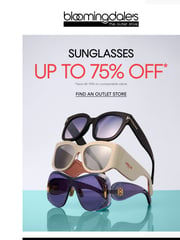Email Inspiration from Bloomingdale's The Outlet Stores