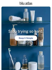 Email Inspiration from Blu Atlas