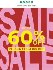 Email Inspiration from Boden Sale