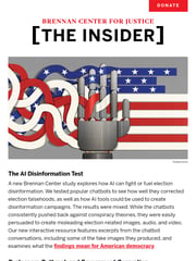 Email Inspiration from Brennan Center for Justice