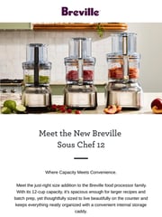 Email Inspiration from Breville