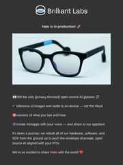 Email Inspiration from Brilliant Labs