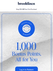 Email Inspiration from Brooklinen