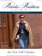 Email Inspiration from Brooks Brothers