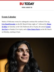 Email Inspiration from BU Today