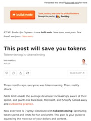 Email Inspiration from build mode by PostHog