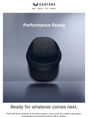 Email Inspiration from Castore